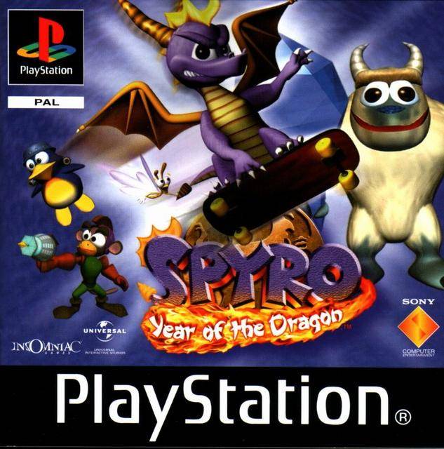 Spyro Year Of The Dragon Playstation 1